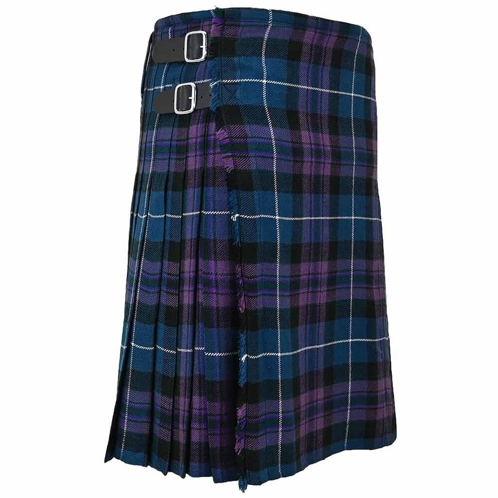 Men’s Scottish Highland Outfit Pride of Scotland Tartan Kilt 8 Yard Size 44